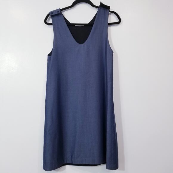 VETTA Capsule The Reversible Jumper Shift Dress 2 in 1 Sleeveless Dress - Picture 8 of 14